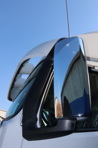 Chrome Cab Mirror - 2017 Volvo Truck VNL 670