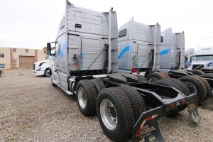 Back of Cab - 2012 Volvo Truck VNL 670 