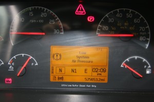 Odometer - 2012 Volvo Truck VNL 670